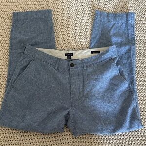 J. Crew Men's Chambray Chinos